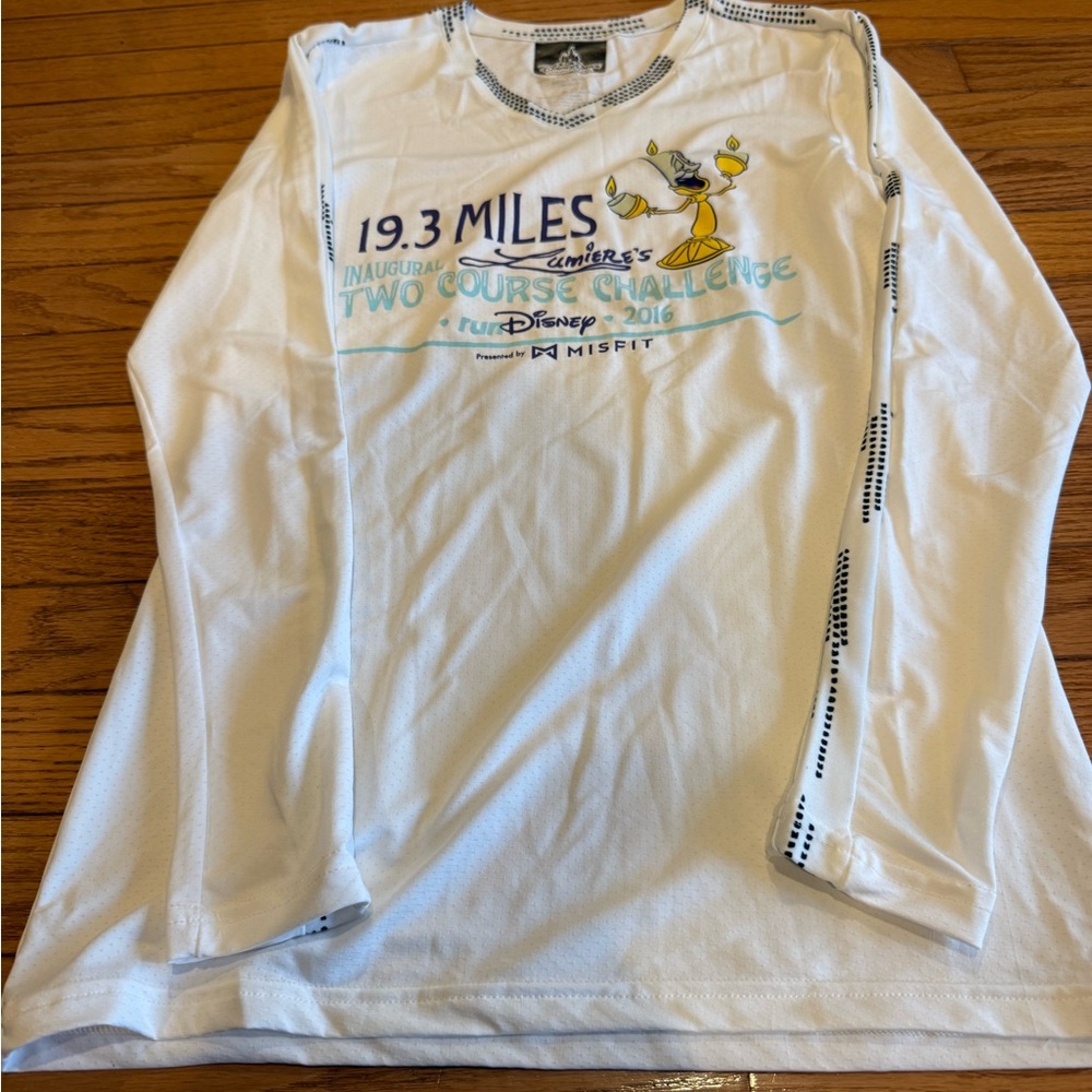 RunDisney 2016 Inaugural Lumiere’s Challenge Long Sleeve
